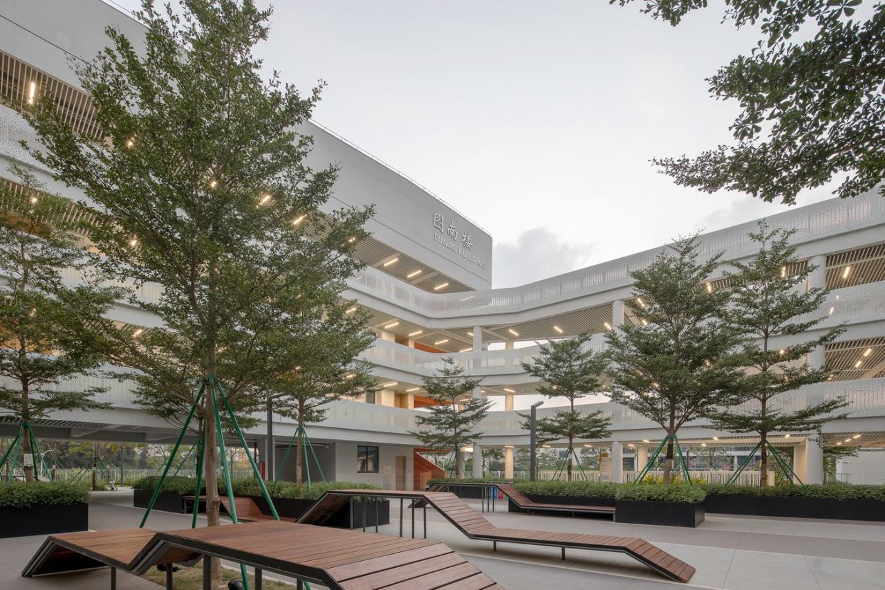 BIM建筑|南方科技大学附属实验学校 / 立方设计