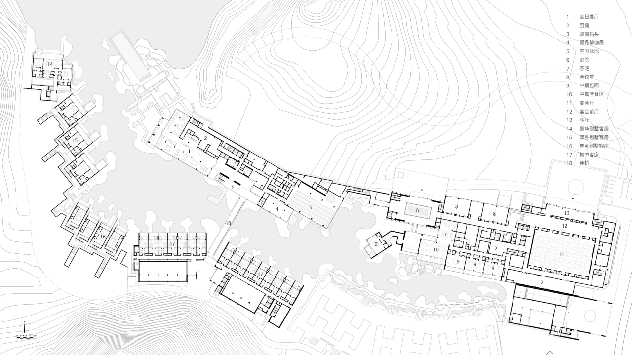 BIM建筑|东莞松山湖悦榕庄 / gad