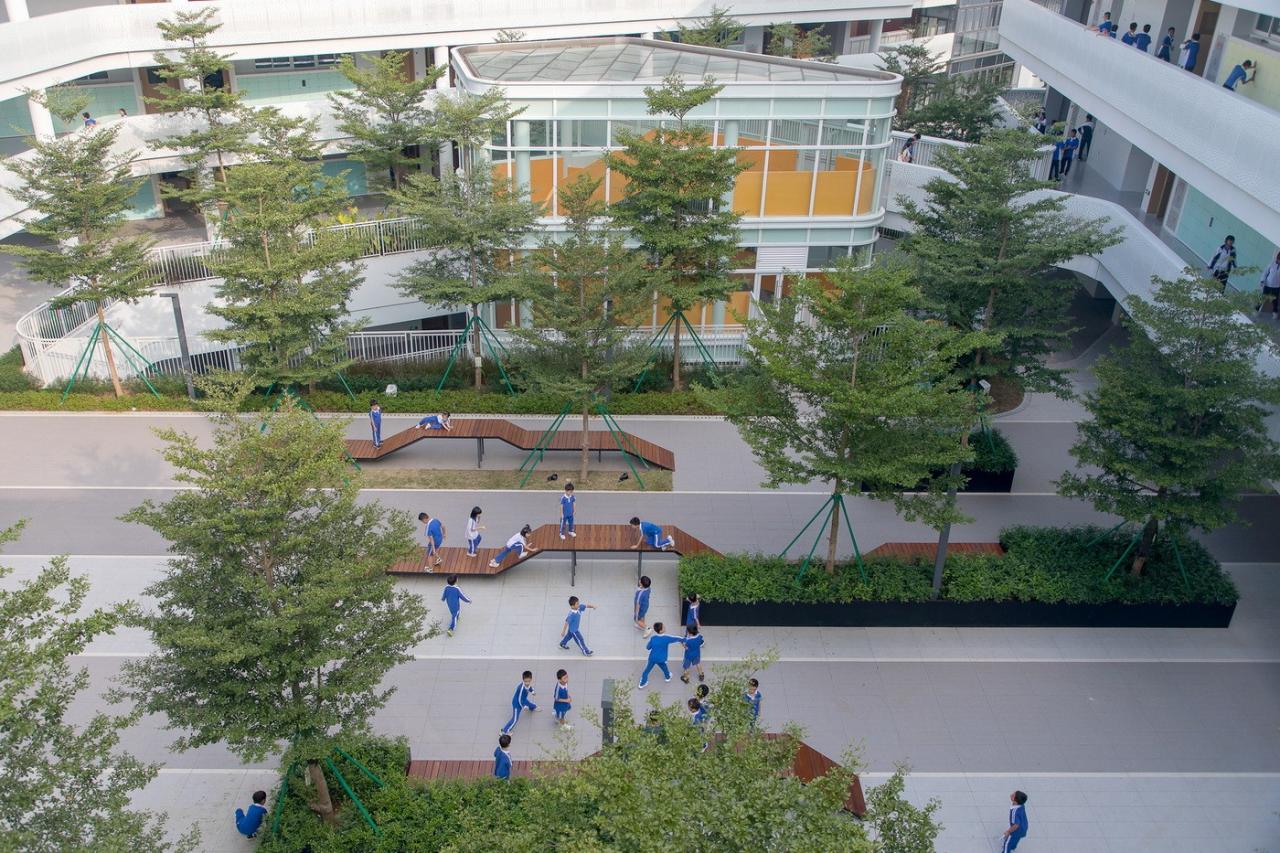 BIM建筑|南方科技大学附属实验学校 / 立方设计