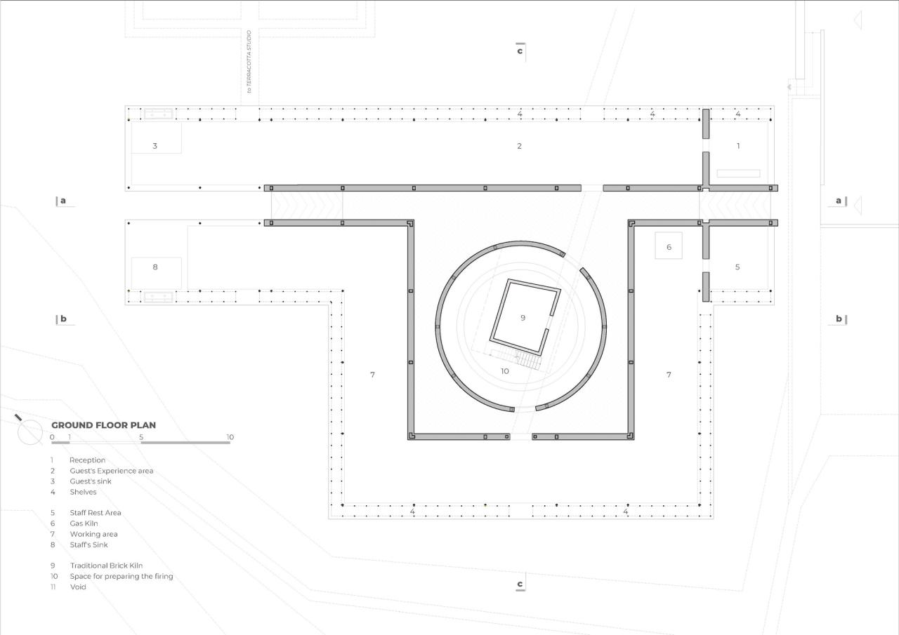 BIM建筑|陶俑工作室 / Tropical Space