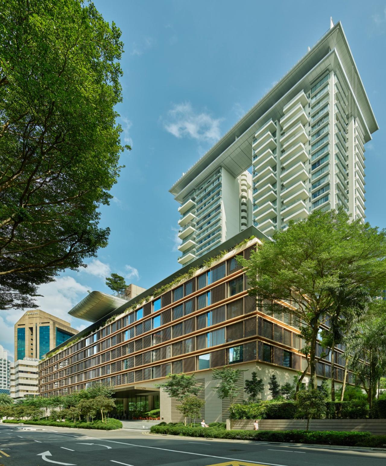 BIM建筑|铂瑞雅居与新加坡艾迪逊酒店 / 萨夫迪建筑事务所