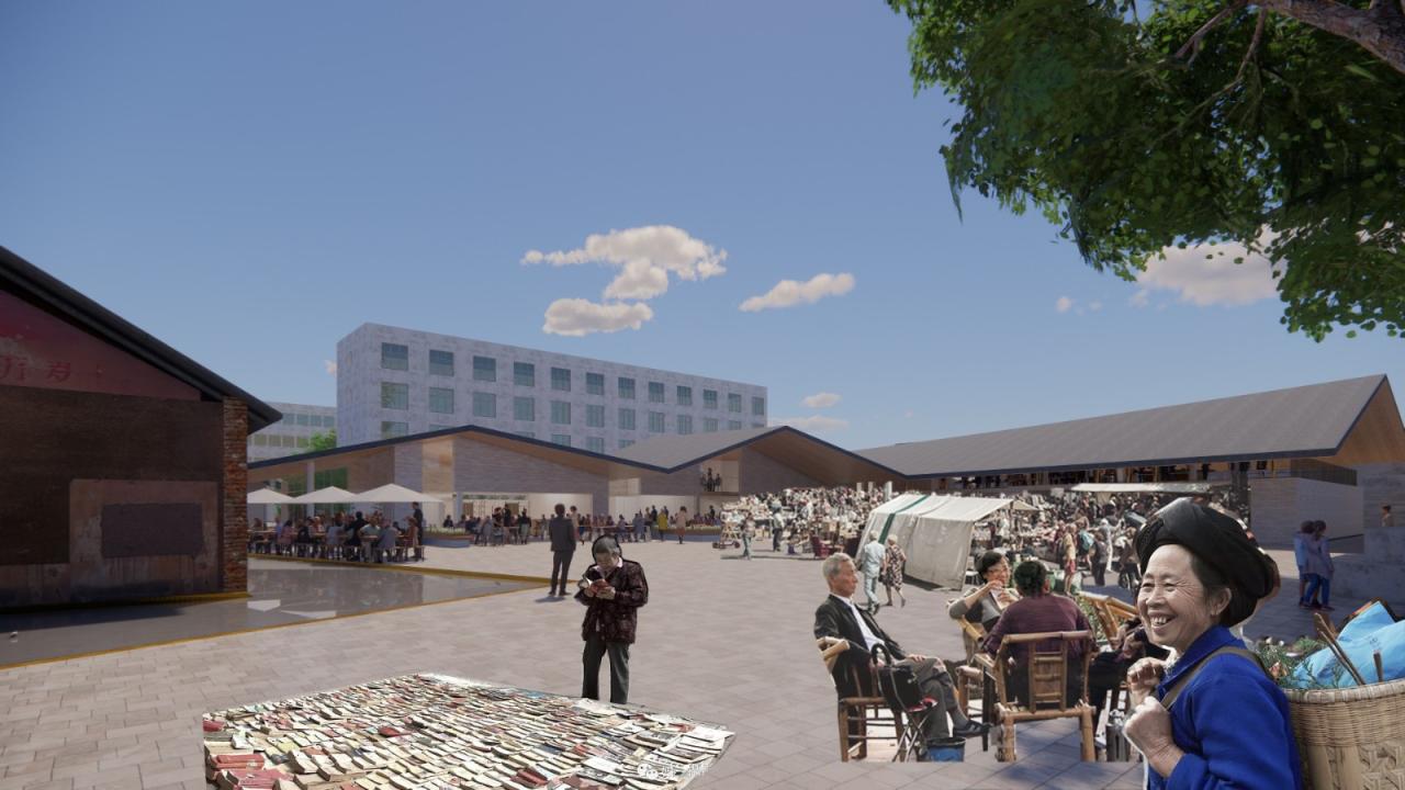 BIM建筑|先锋巍山崇正书院 / 迹·建筑事务所（TAO）