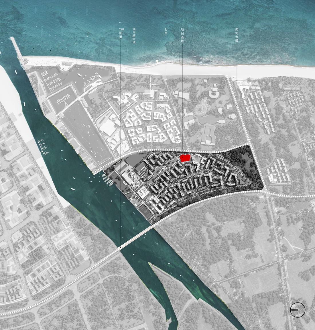 BIM建筑|阿那亚北岸市集 / 致正建筑工作室