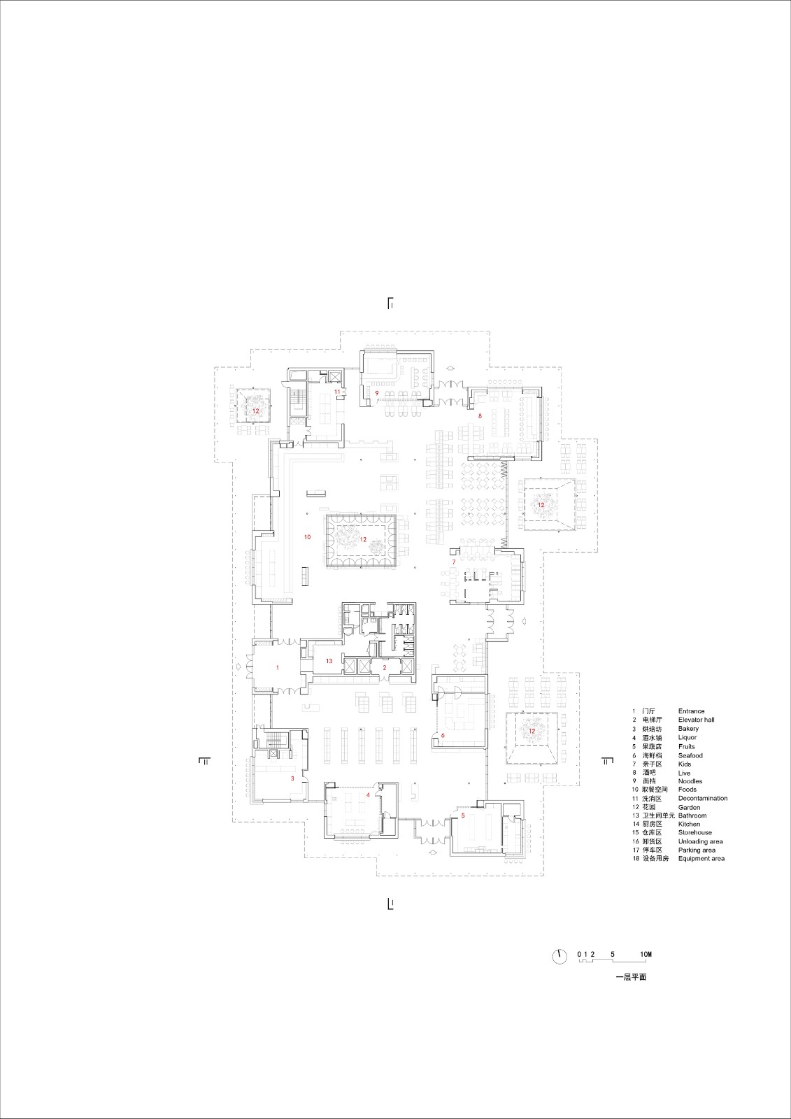 BIM建筑|阿那亚北岸市集 / 致正建筑工作室