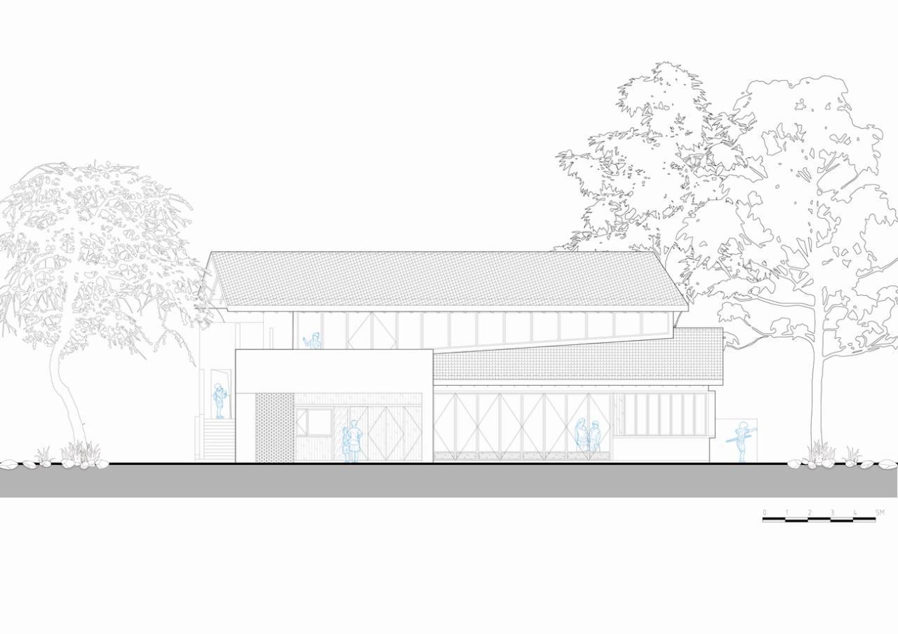 BIM建筑|龙南村伯鸿书屋 / 森上建筑