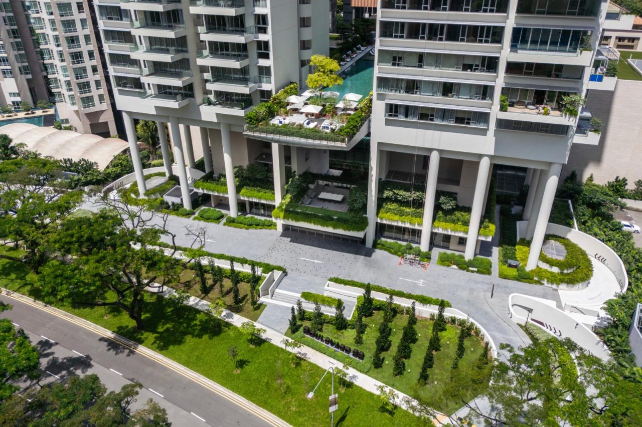 BIM建筑|铂瑞雅居与新加坡艾迪逊酒店 / 萨夫迪建筑事务所