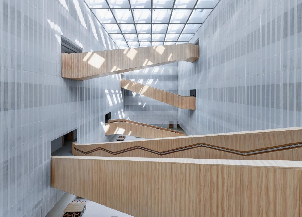 BIM建筑|江苏省梅村高级中学空港分校 / 华南理工大学建筑设计研究院