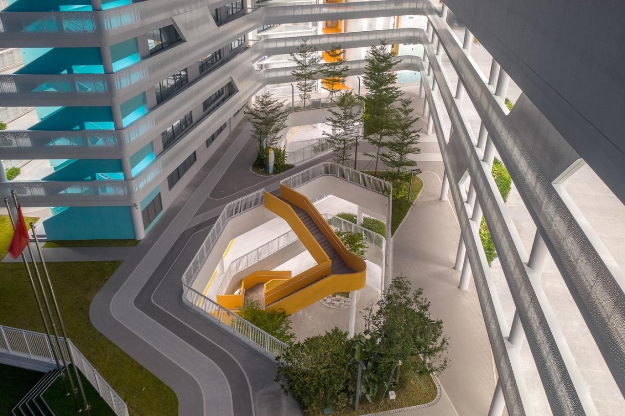 BIM建筑|南方科技大学附属实验学校 / 立方设计