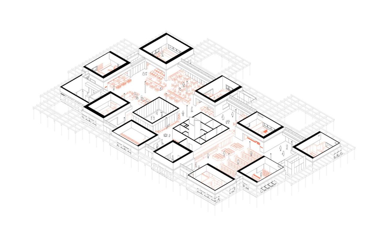 BIM建筑|阿那亚北岸市集 / 致正建筑工作室