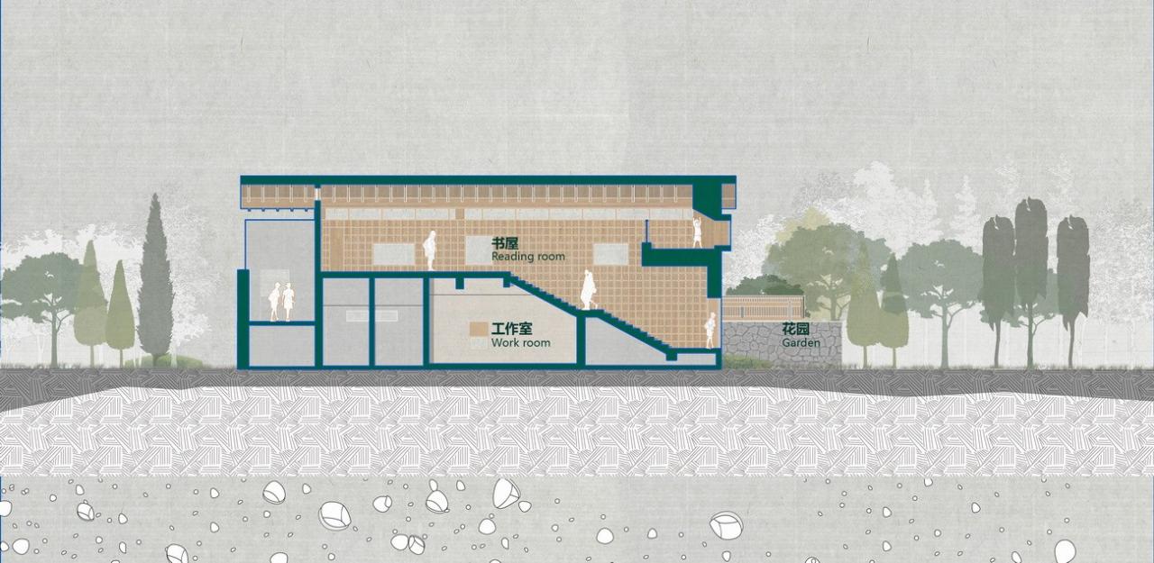 BIM建筑|龙南村伯鸿书屋 / 森上建筑