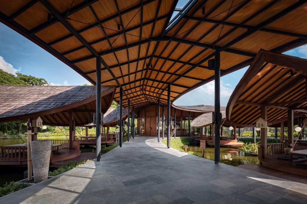 BIM建筑|Talaga Sampireun 巴厘岛餐厅 / K-Thengono Design Studio