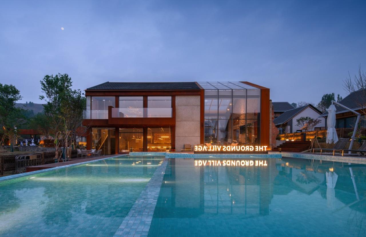 BIM建筑|无名境回崮自然疗愈民宿 / 杭州归乡宅院科技有限公司