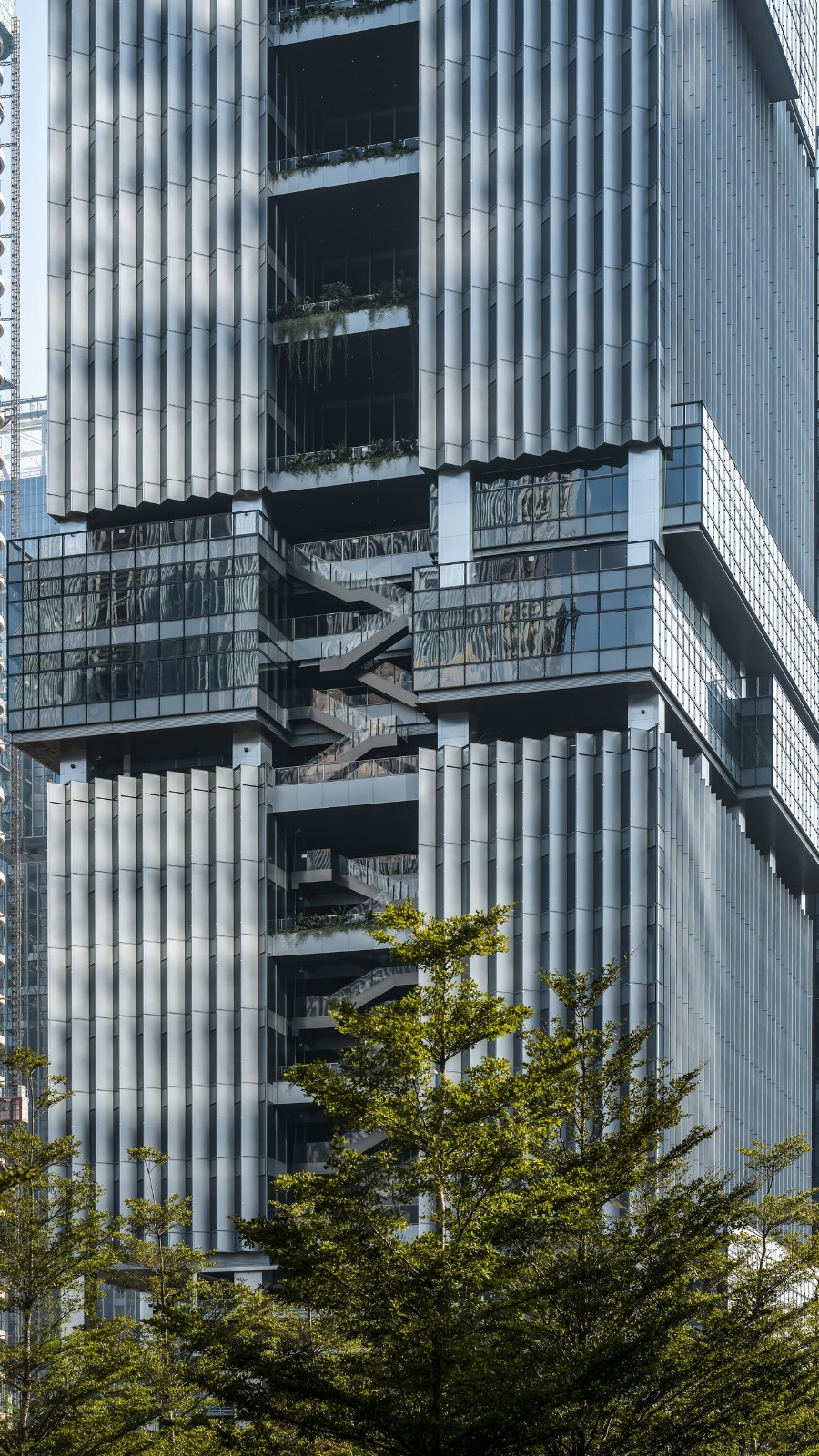 BIM建筑|T33全时中心：人、自然与科技的未来想象与表达 / Aedas建筑设计事务所