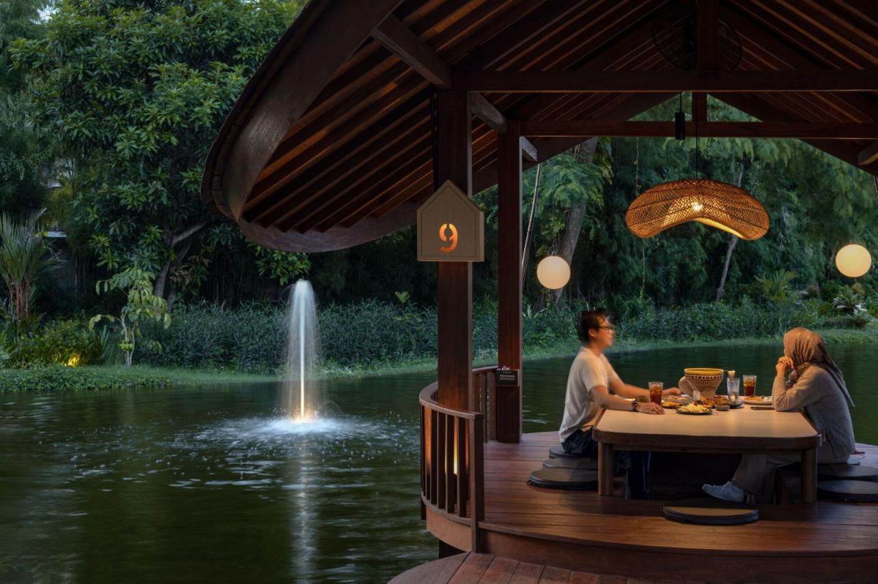 BIM建筑|Talaga Sampireun 巴厘岛餐厅 / K-Thengono Design Studio