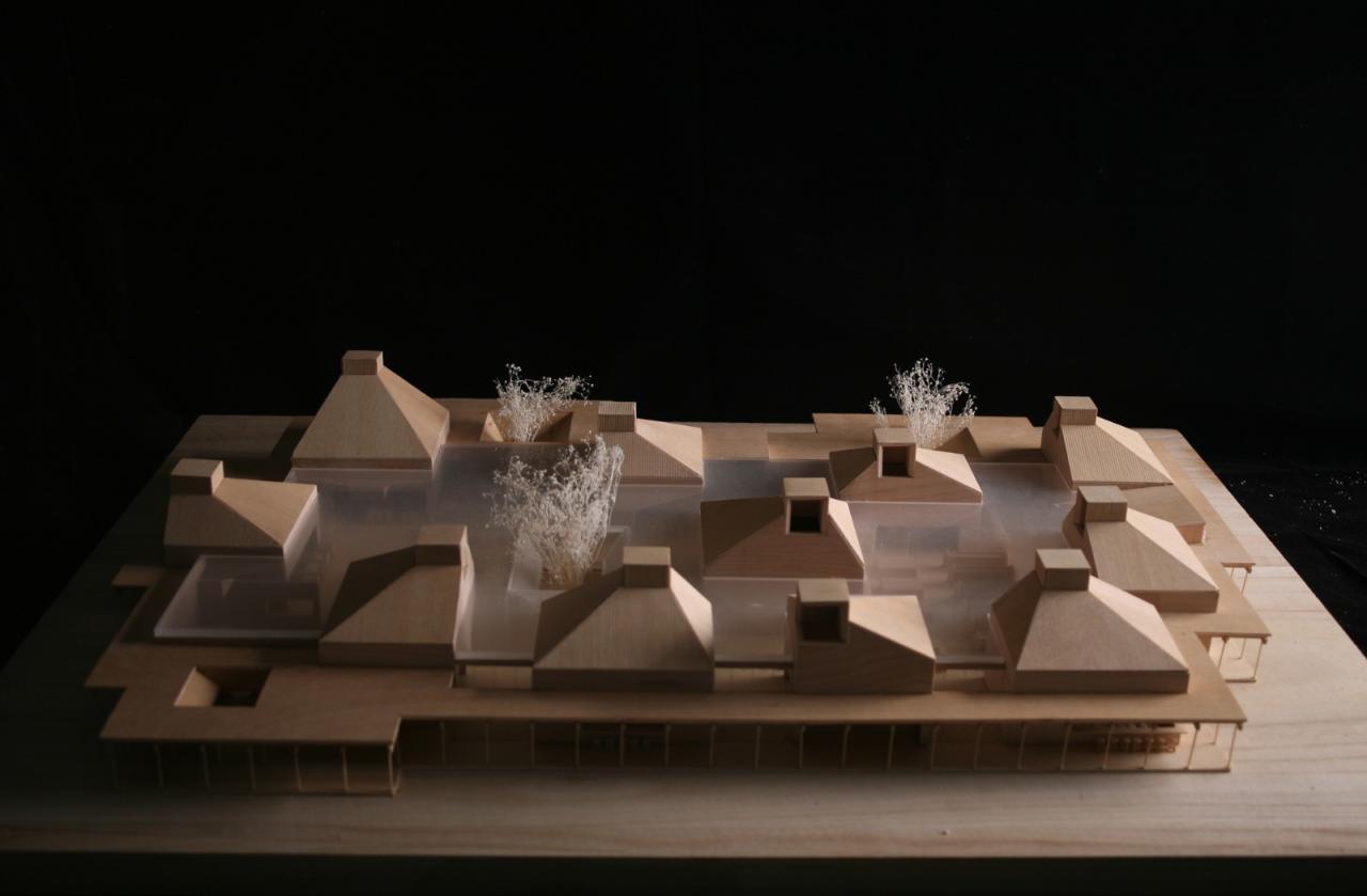 BIM建筑|阿那亚北岸市集 / 致正建筑工作室