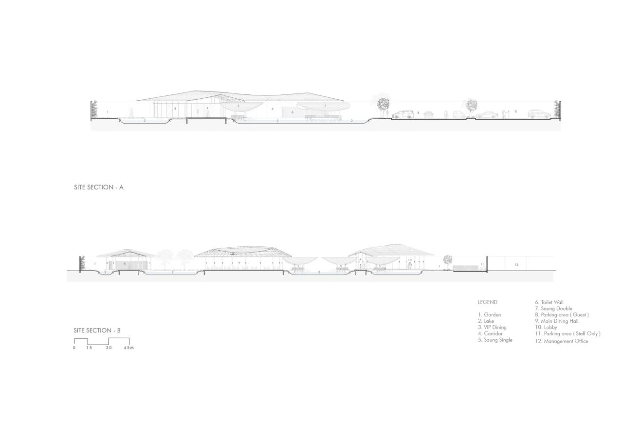 BIM建筑|Talaga Sampireun 巴厘岛餐厅 / K-Thengono Design Studio