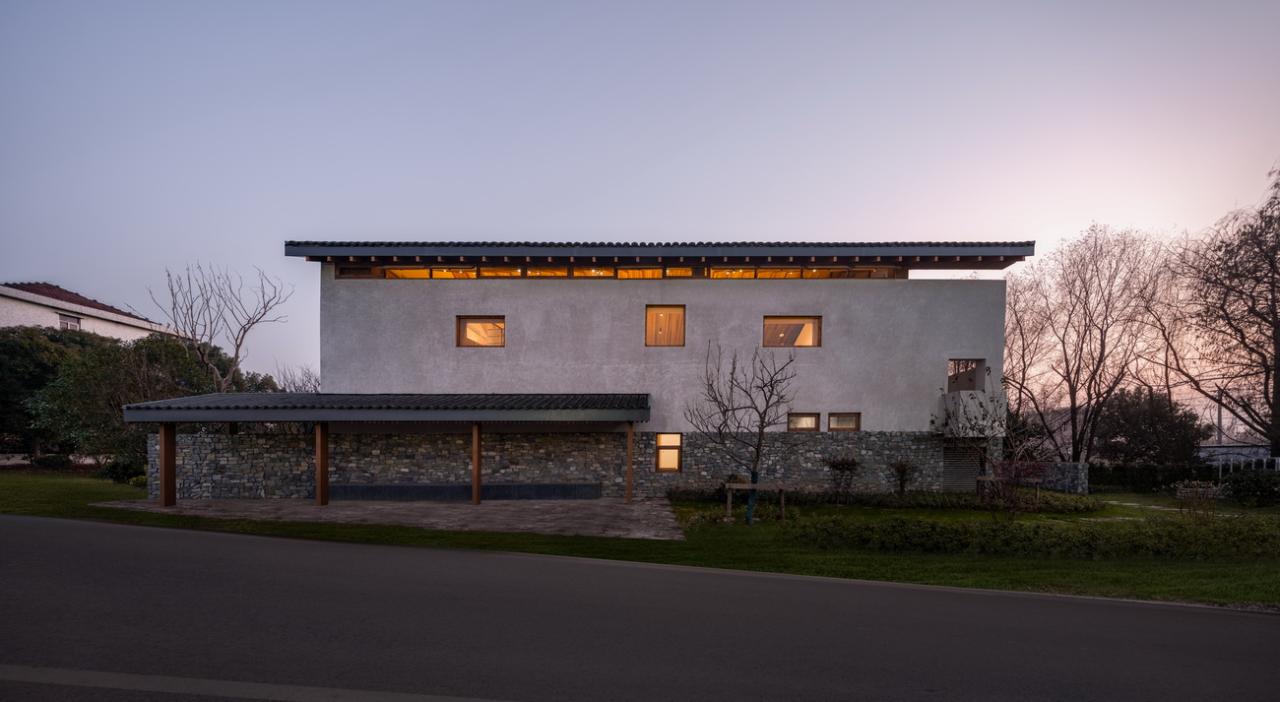 BIM建筑|龙南村伯鸿书屋 / 森上建筑