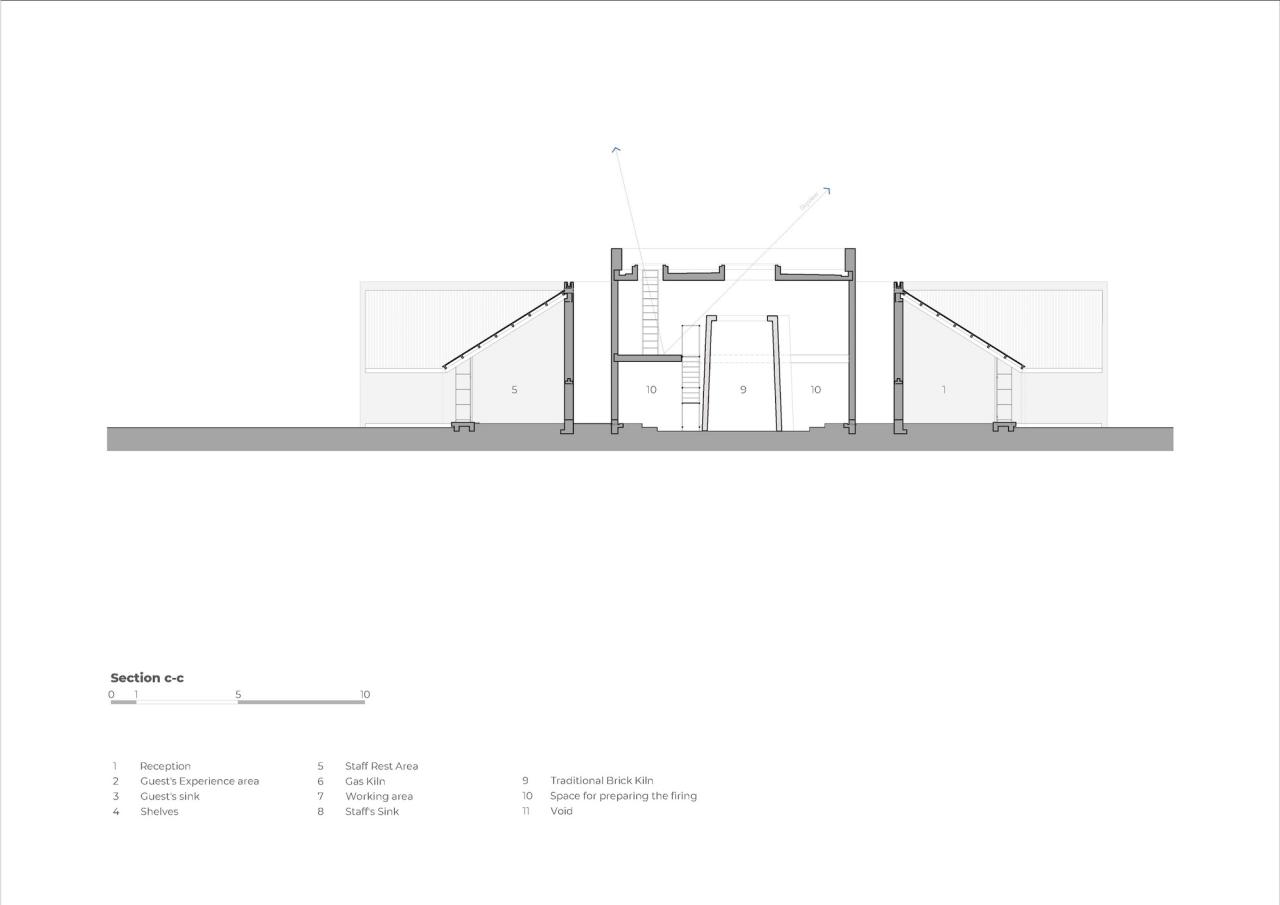 BIM建筑|陶俑工作室 / Tropical Space