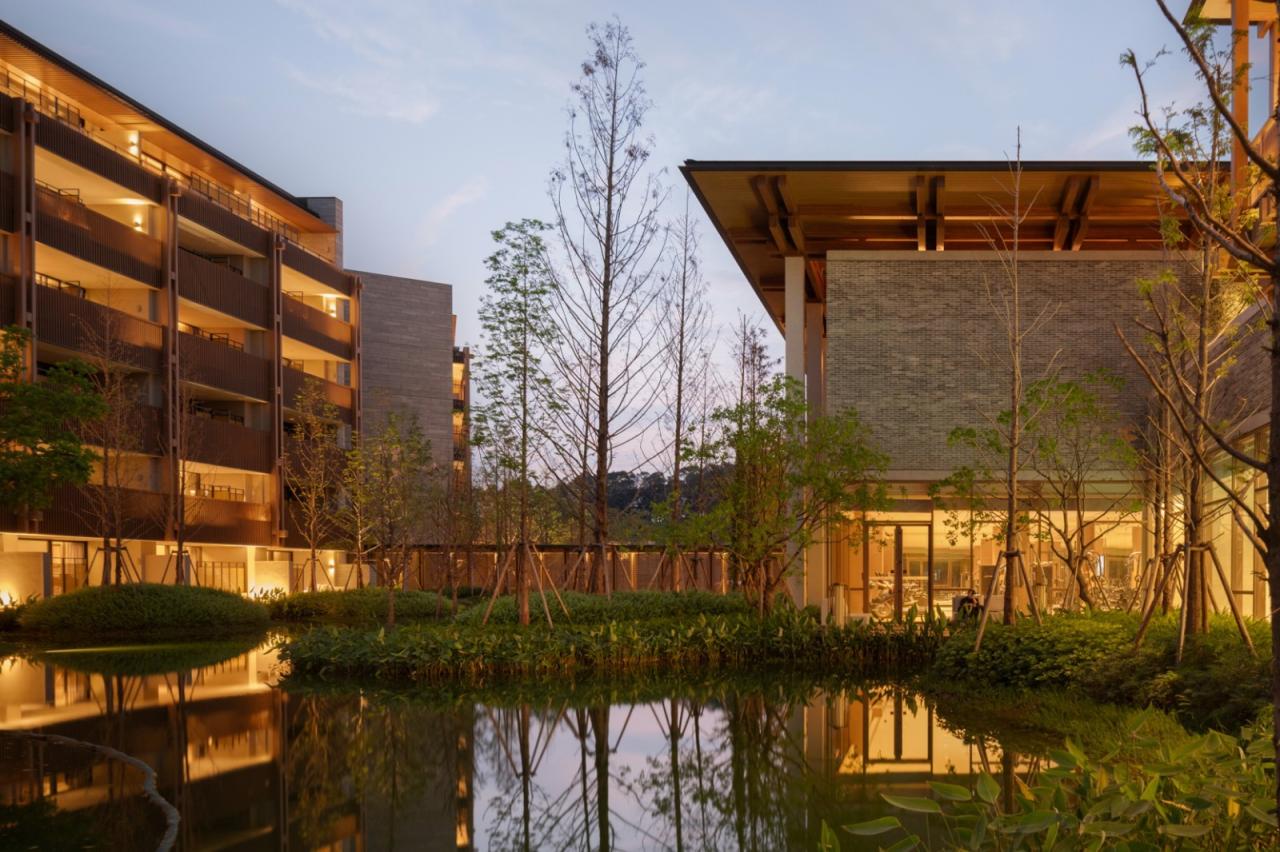 BIM建筑|东莞松山湖悦榕庄 / gad