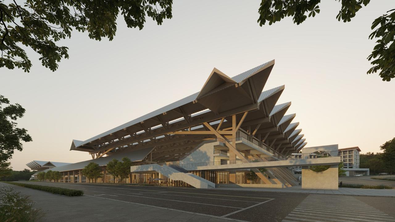 BIM建筑|深圳市光明国际马术中心/ 汤桦建筑设计