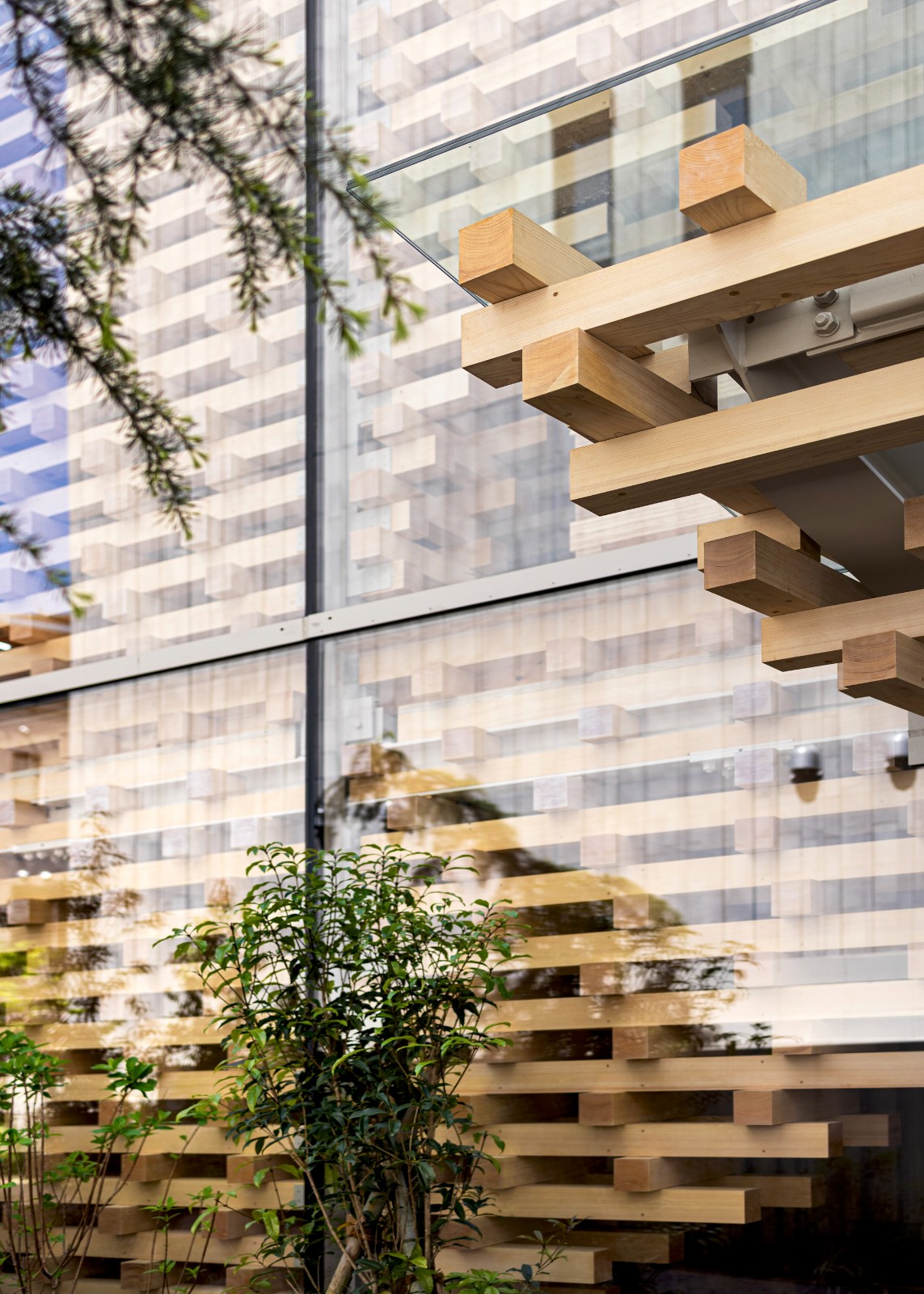 BIM建筑|AEAJ 景观平台 / 隈研吾建筑都市设计事务所