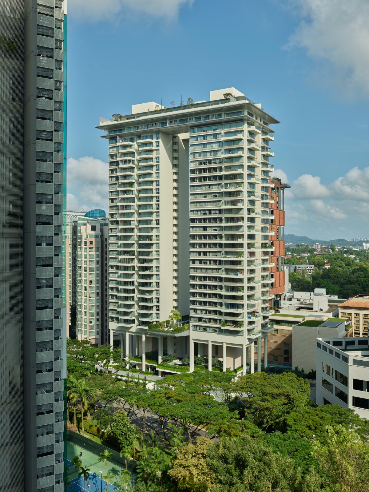 BIM建筑|铂瑞雅居与新加坡艾迪逊酒店 / 萨夫迪建筑事务所