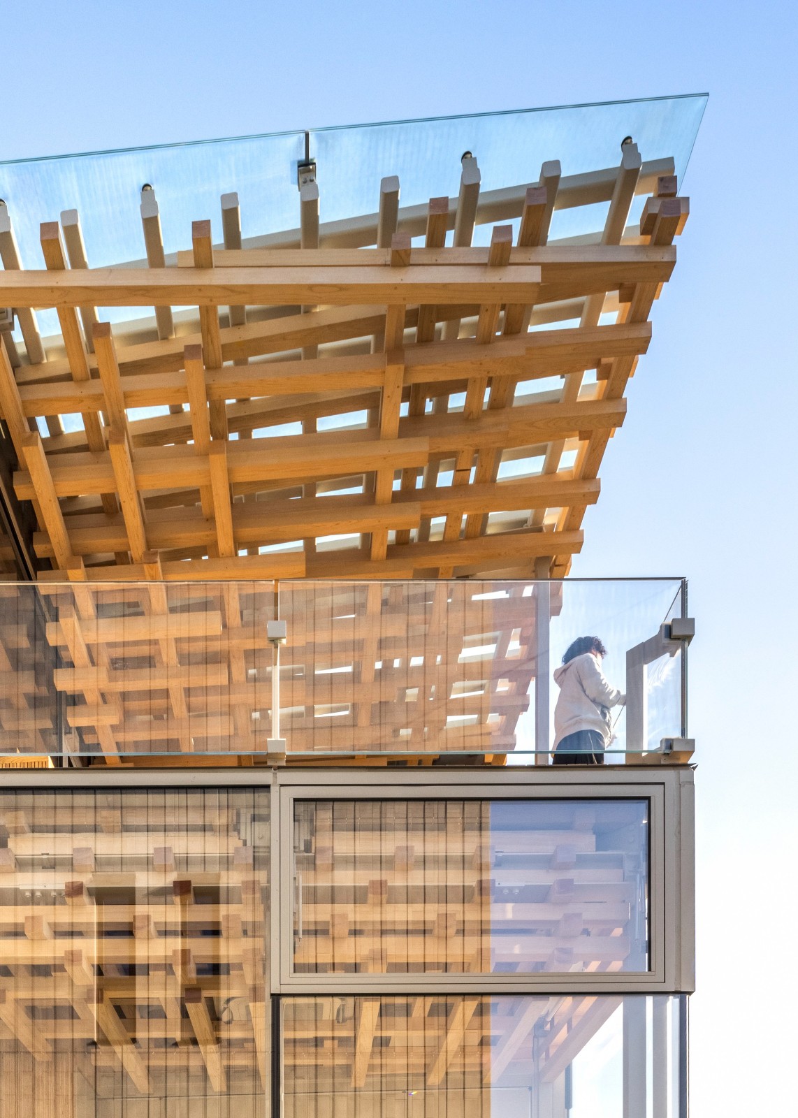 BIM建筑|AEAJ 景观平台 / 隈研吾建筑都市设计事务所