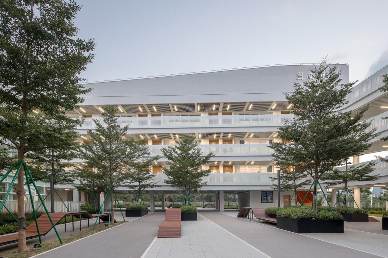 BIM建筑|南方科技大学附属实验学校 / 立方设计