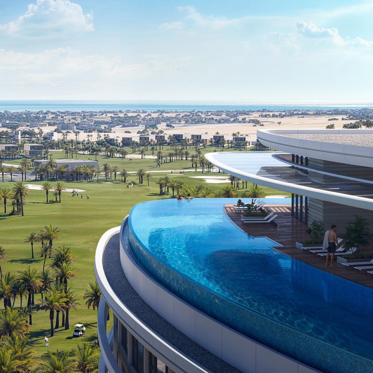 BIM建筑|为阿曼马斯喀特打造全新高尔夫体验及现代生活方式目的地：LA VIE / 10 Design