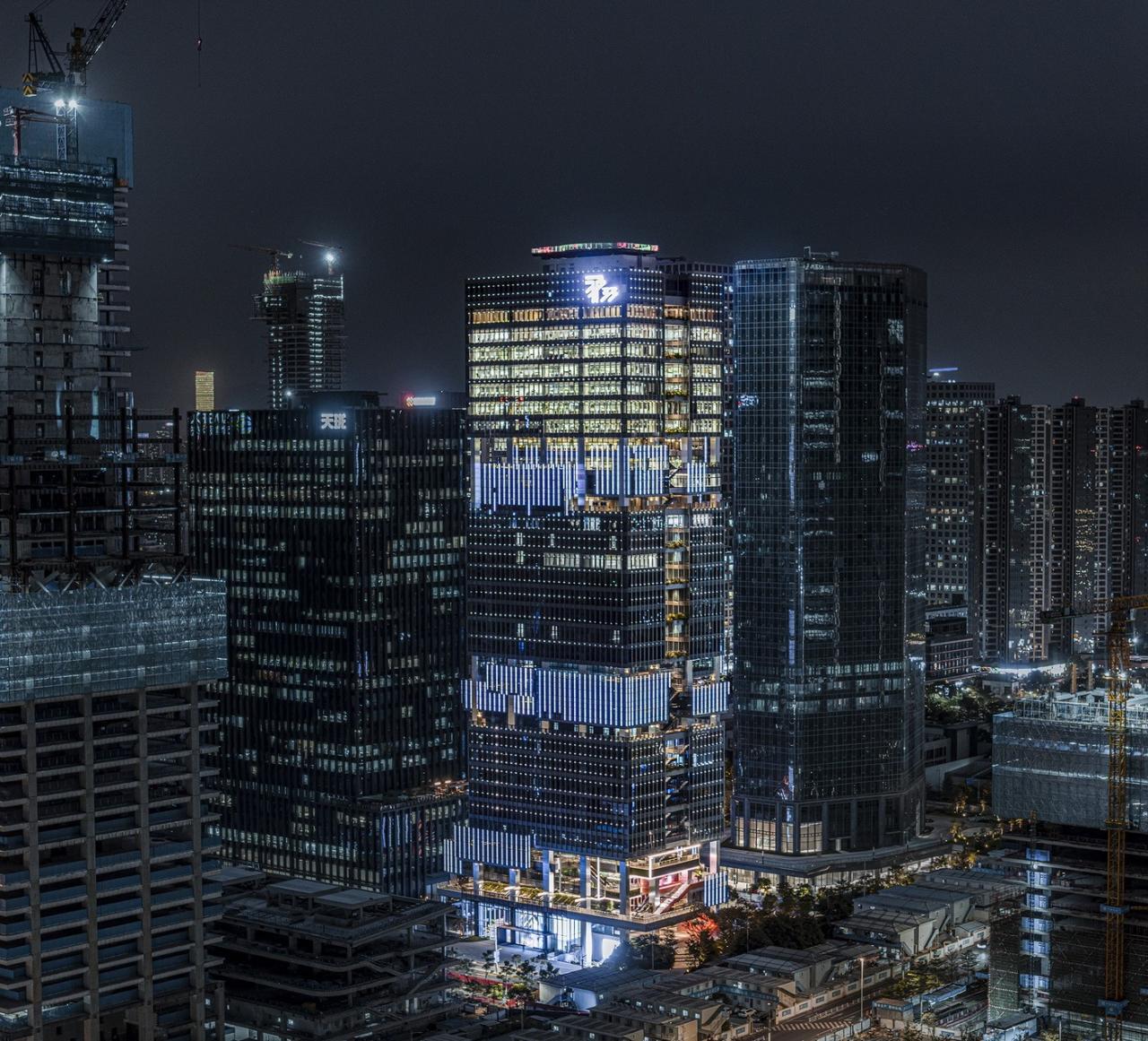 BIM建筑|T33全时中心：人、自然与科技的未来想象与表达 / Aedas建筑设计事务所