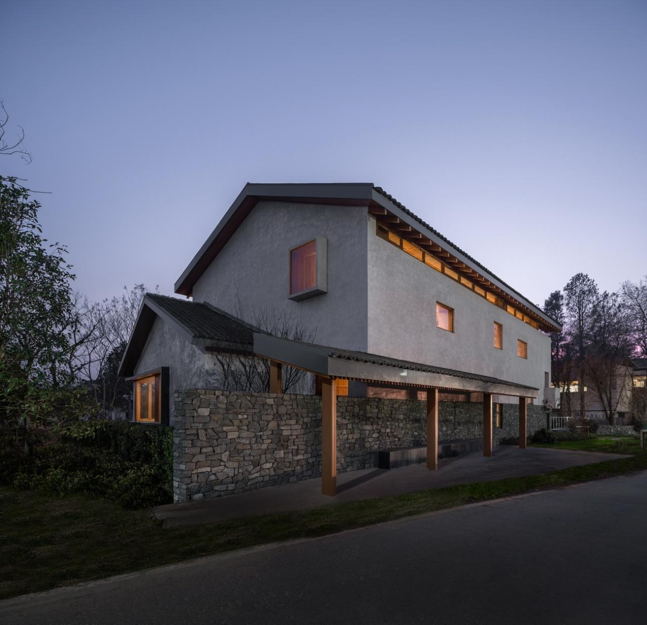 BIM建筑|龙南村伯鸿书屋 / 森上建筑