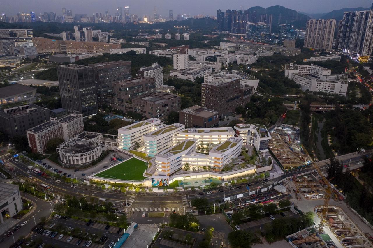 BIM建筑|南方科技大学附属实验学校 / 立方设计