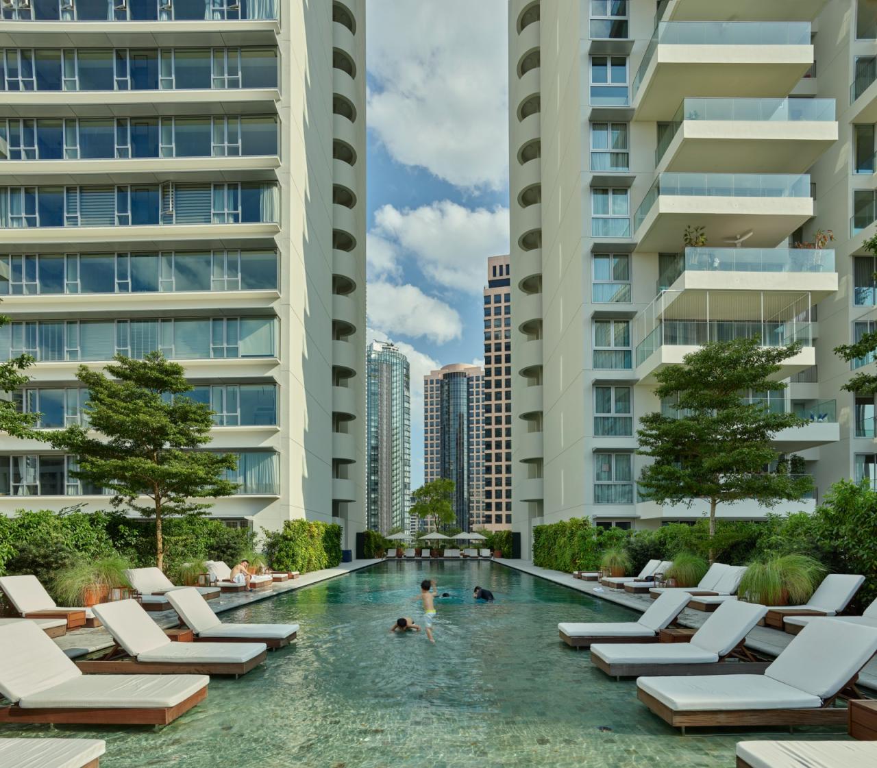 BIM建筑|铂瑞雅居与新加坡艾迪逊酒店 / 萨夫迪建筑事务所