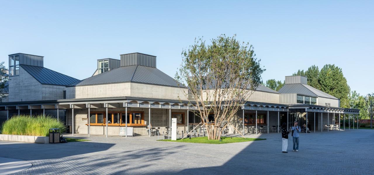 BIM建筑|阿那亚北岸市集 / 致正建筑工作室