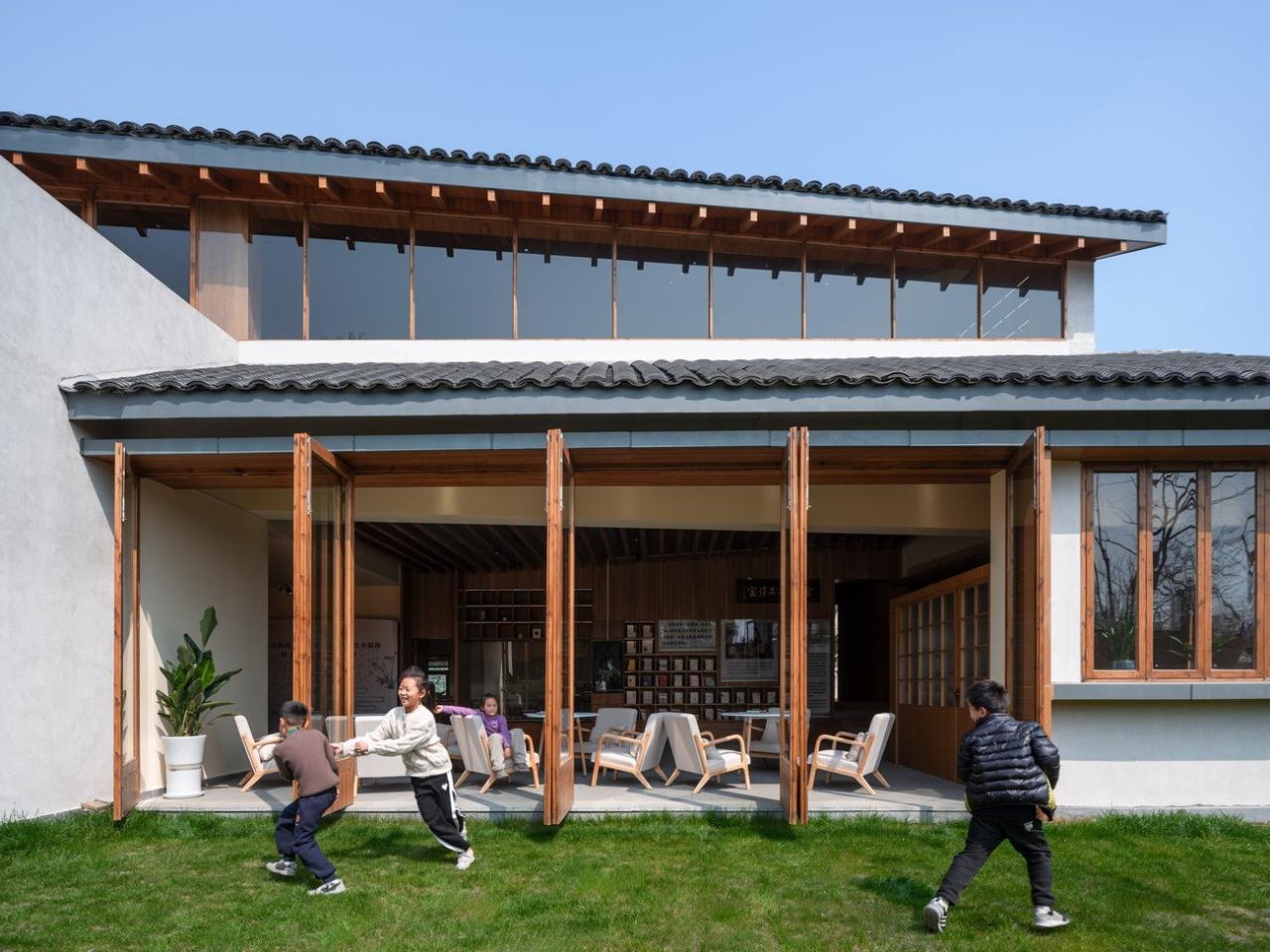 BIM建筑|龙南村伯鸿书屋 / 森上建筑