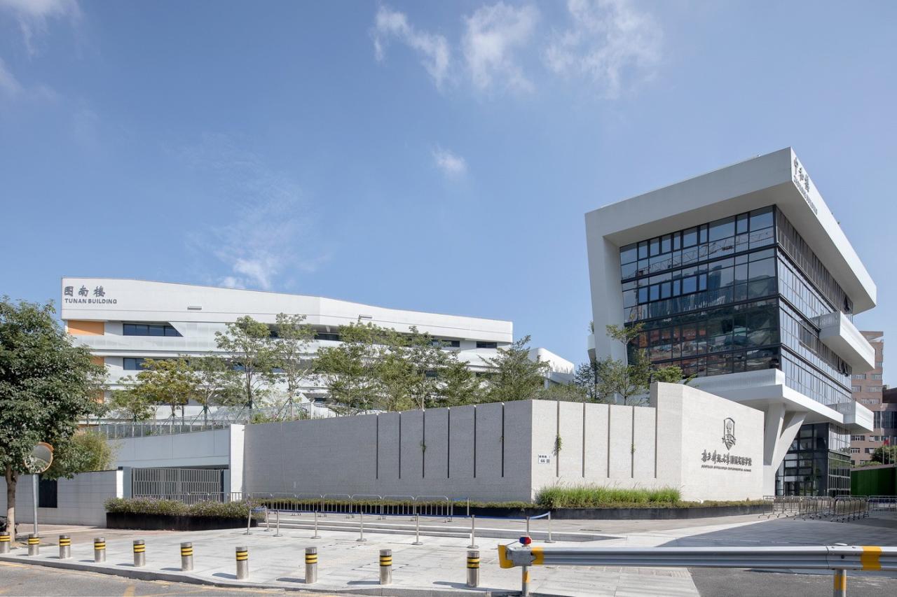 BIM建筑|南方科技大学附属实验学校 / 立方设计