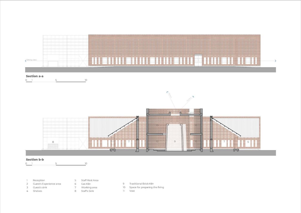 BIM建筑|陶俑工作室 / Tropical Space