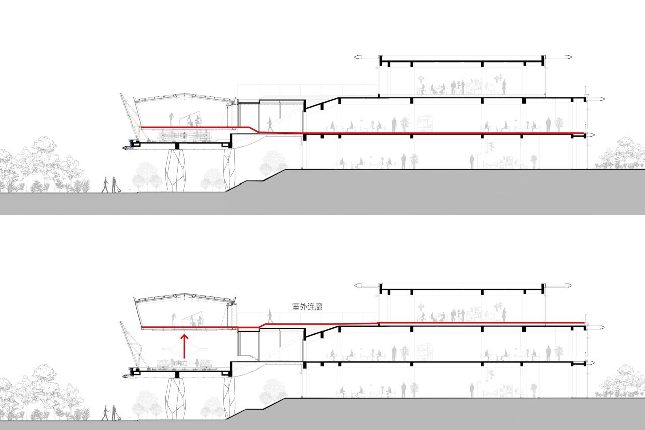 BIM建筑|整体可动的动态建筑：长沙“湘江之眼” / 朱培栋-line+建筑事务所