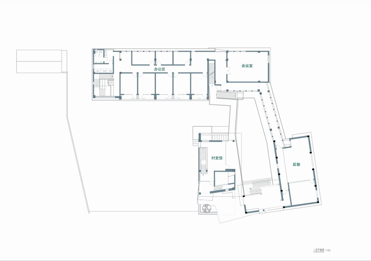 BIM建筑|龙南村党群中心 / 森上建筑