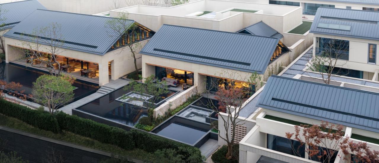 BIM建筑|宜兴雅达溪山酒店：方寸溪山 / goa大象设计