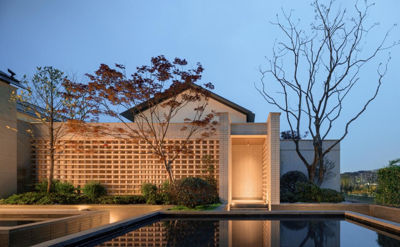 BIM建筑|宜兴雅达溪山酒店：方寸溪山 / goa大象设计