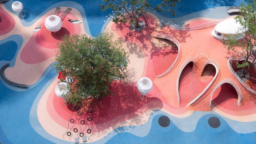 BIM建筑|喜随工作室设计“洞穴般的”游戏空间