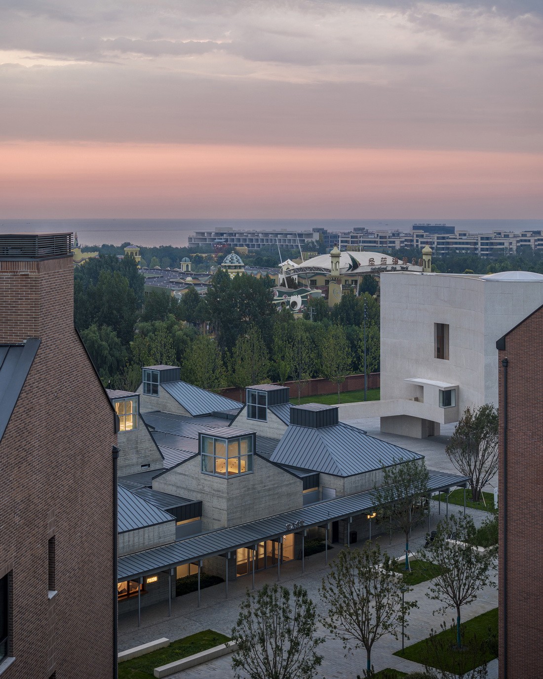 BIM建筑|阿那亚北岸市集 / 致正建筑工作室