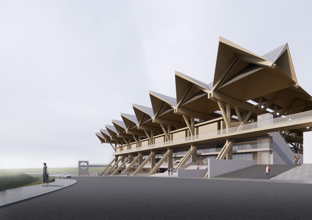 BIM建筑|深圳市光明国际马术中心/ 汤桦建筑设计