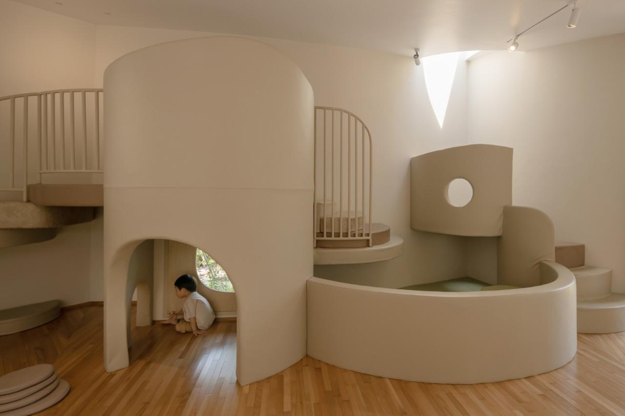 BIM建筑|小火炉&小树桩咖啡店和游乐场 / NITAPROW