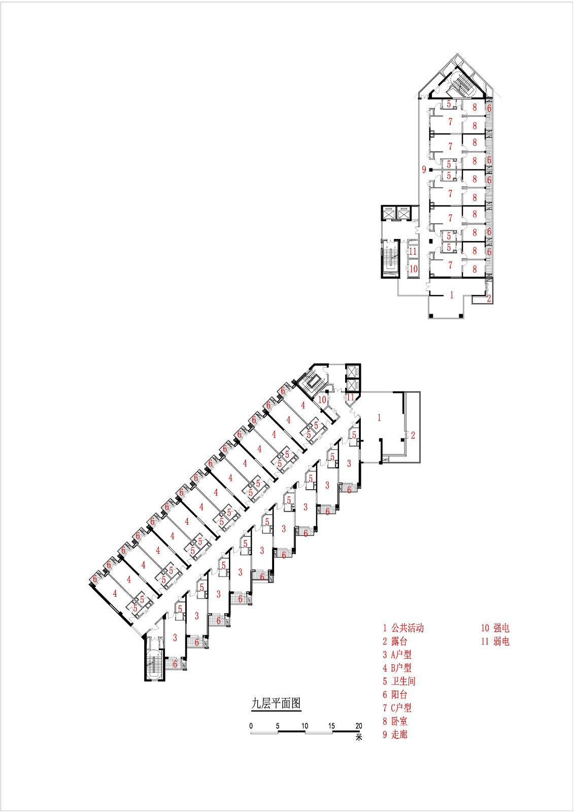 BIM建筑|南京未来科技城人才公寓 / 中锐华东荣朝晖工作室