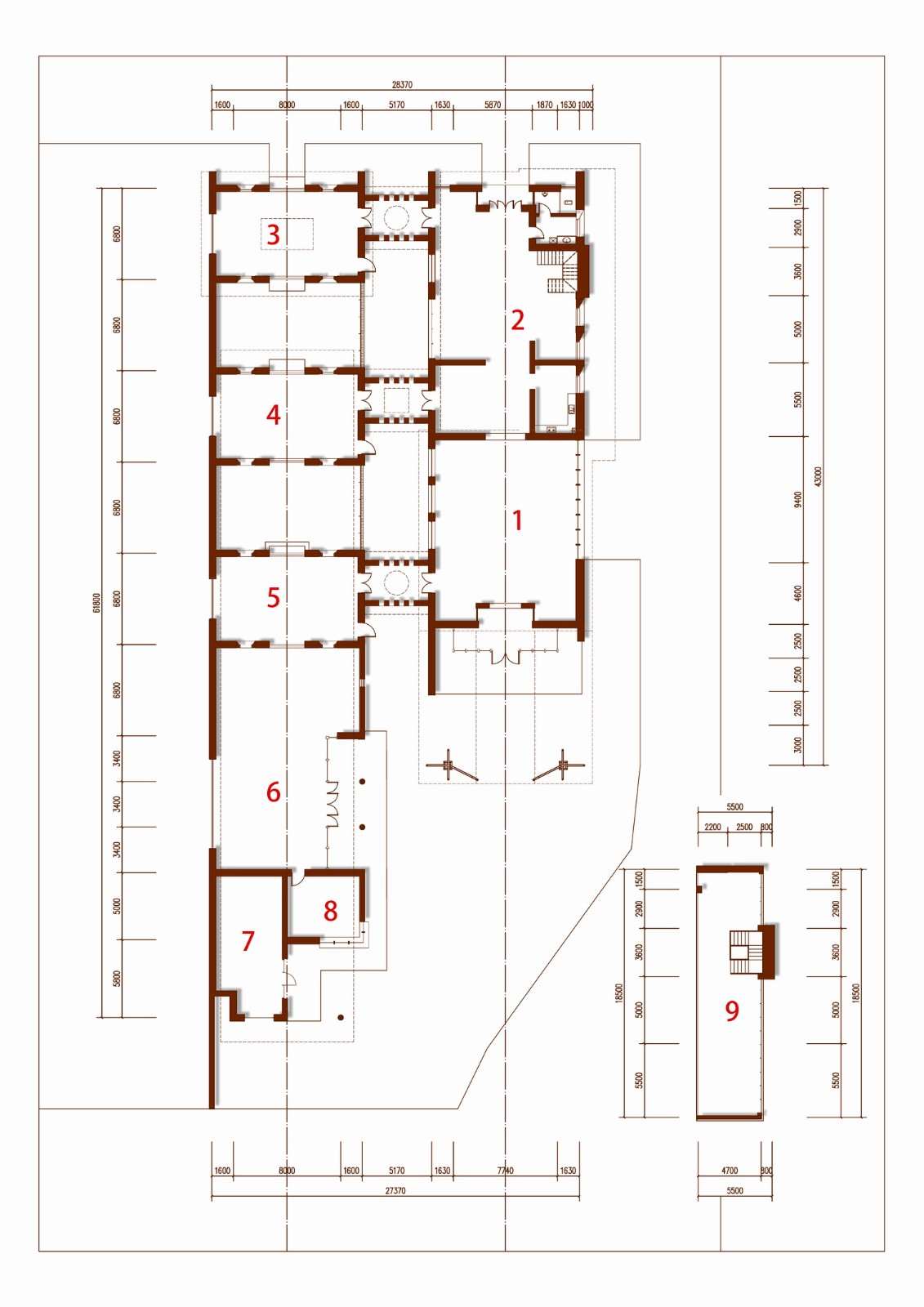 BIM建筑|李桂芬乡村综合体 / 山东省城乡规划设计研究院有限公司建筑创作中心