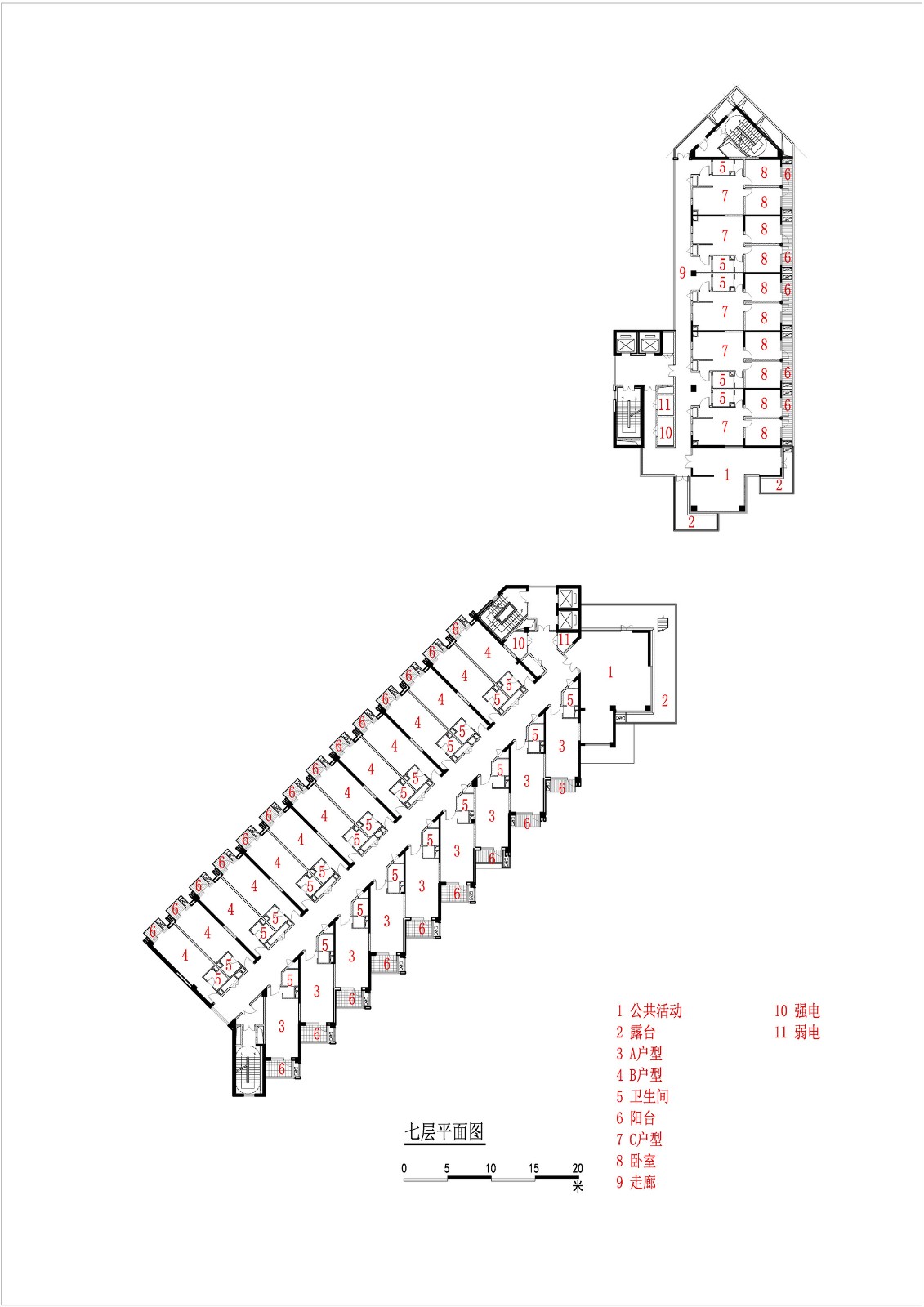 BIM建筑|南京未来科技城人才公寓 / 中锐华东荣朝晖工作室