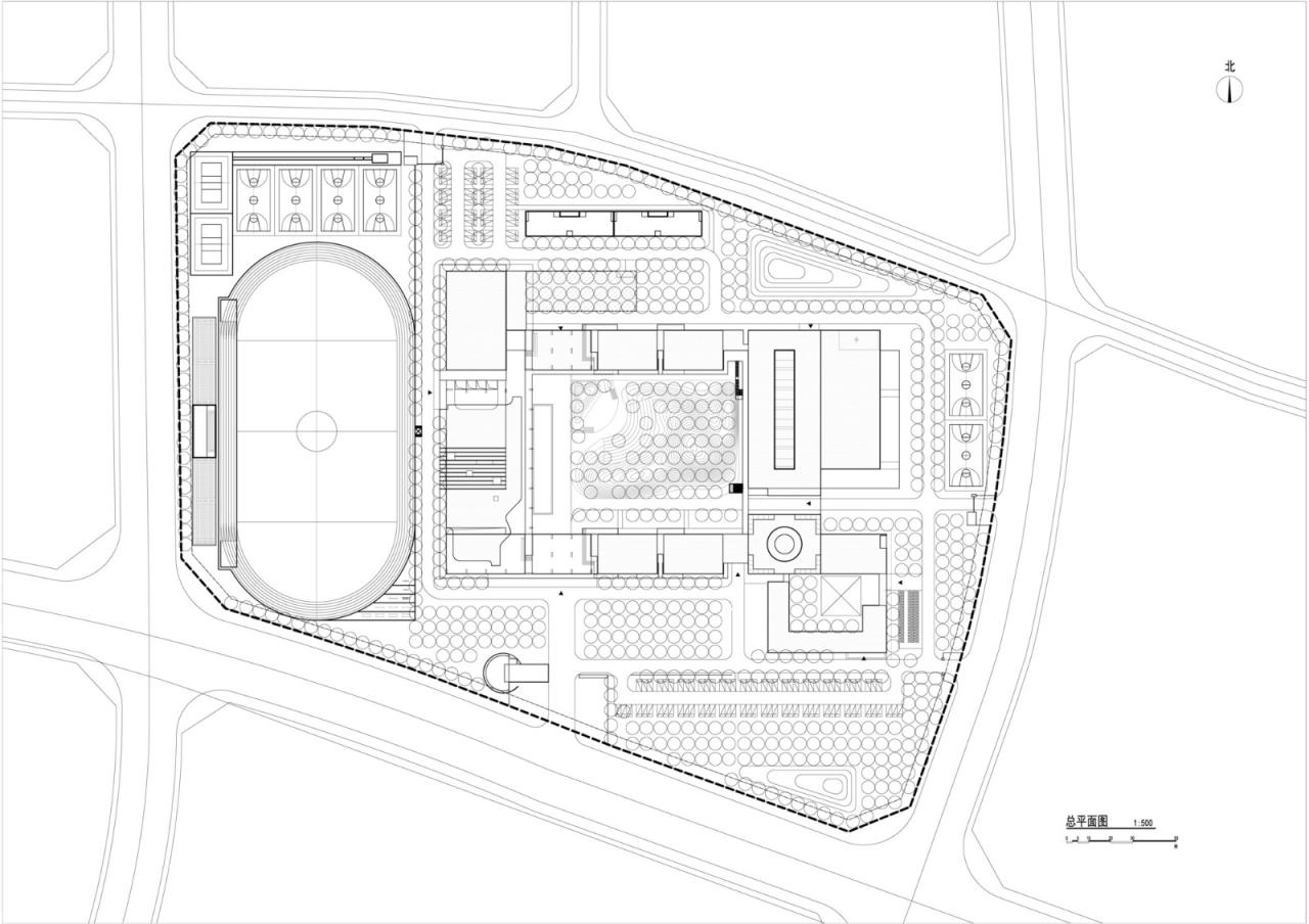 BIM建筑|华山中学博古其校区 / 荣朝晖工作室