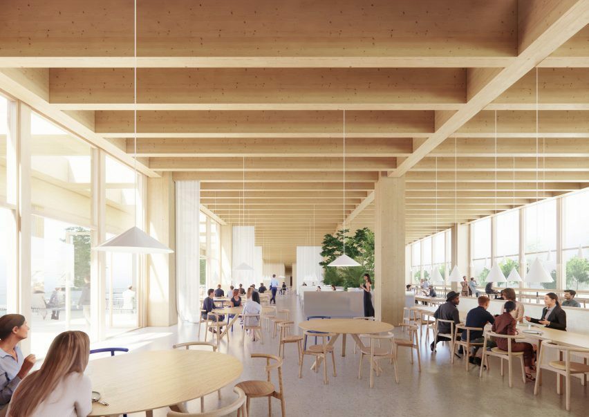 BIM建筑|亨宁·拉森公布世界上最大木材物流中心的设计